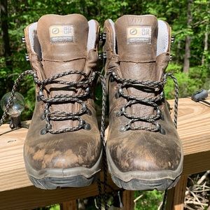 Scarpa hiking boots, size 10/42, brown